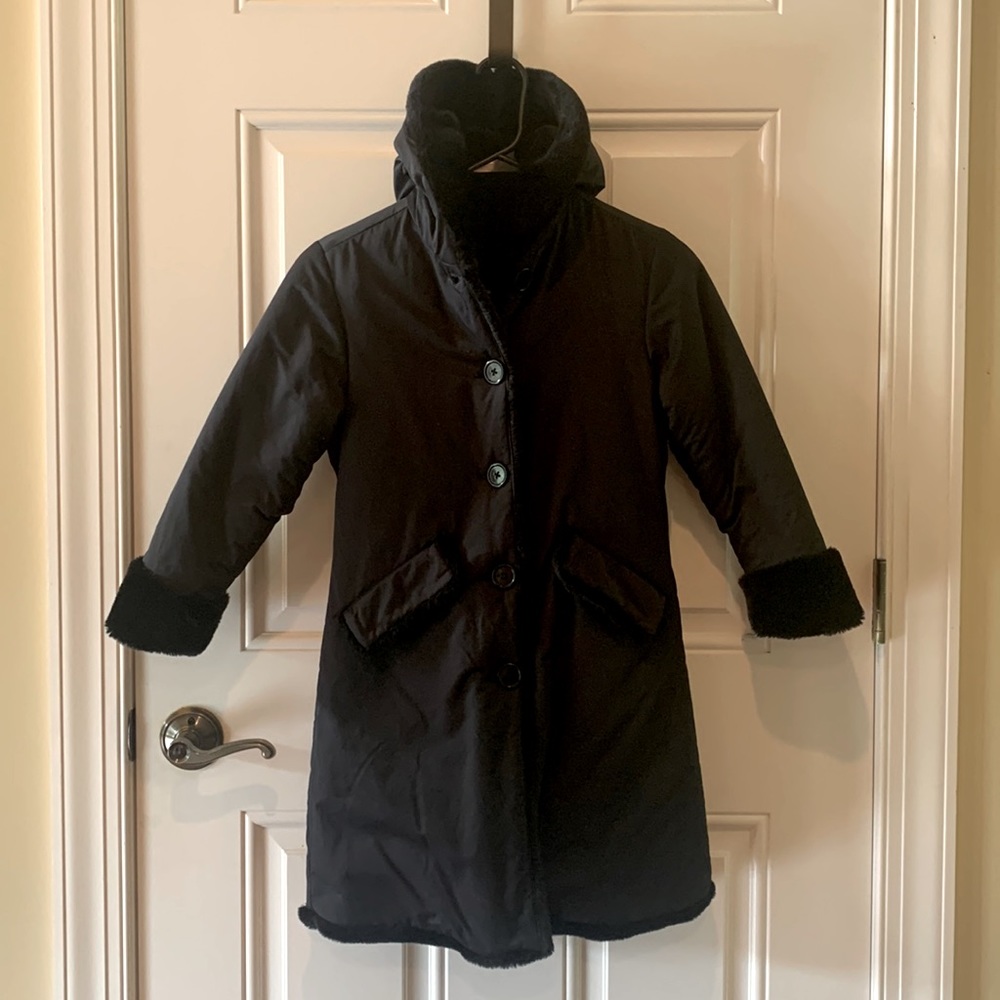 Girl’s Hooded Winter Coat